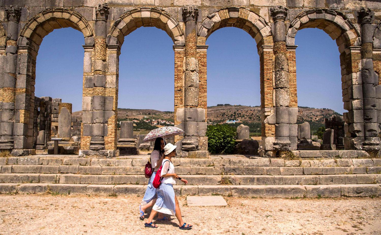 Day trip from Casablanca to Volubilis